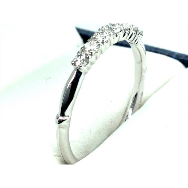 Women's Diamond Wedding Band Image 3 Dolabany Jewelers Westwood, MA