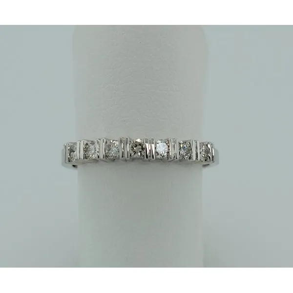 Women's Diamond Wedding Band Image 3 Dolabany Jewelers Westwood, MA