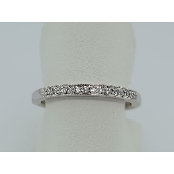 Women's Diamond Wedding Band Image 3 Dolabany Jewelers Westwood, MA