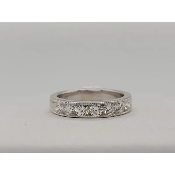 Women's Diamond Wedding Band Image 2 Dolabany Jewelers Westwood, MA