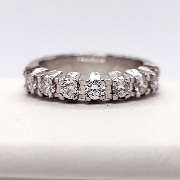 Women's Diamond Wedding Band Image 2 Dolabany Jewelers Westwood, MA