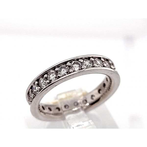 Women's Diamond Wedding Band Dolabany Jewelers Westwood, MA