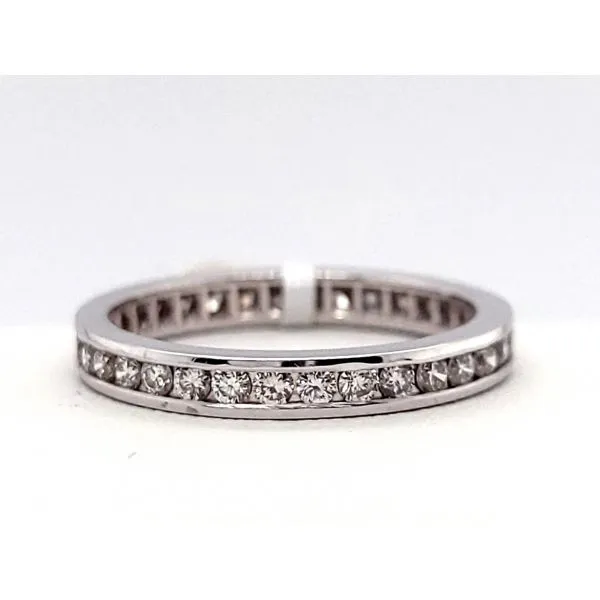 Women's Diamond Wedding Band Image 2 Dolabany Jewelers Westwood, MA