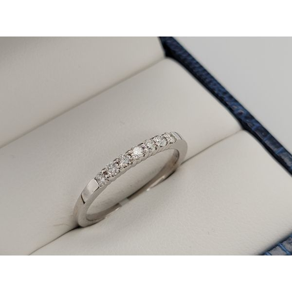 Women's Diamond Wedding Band Image 2 Dolabany Jewelers Westwood, MA