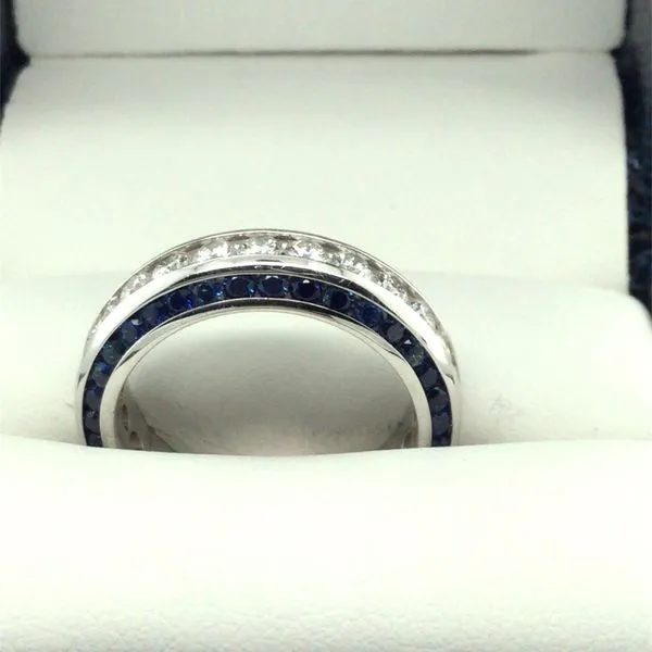 Women's Diamond Wedding Band Image 3 Dolabany Jewelers Westwood, MA