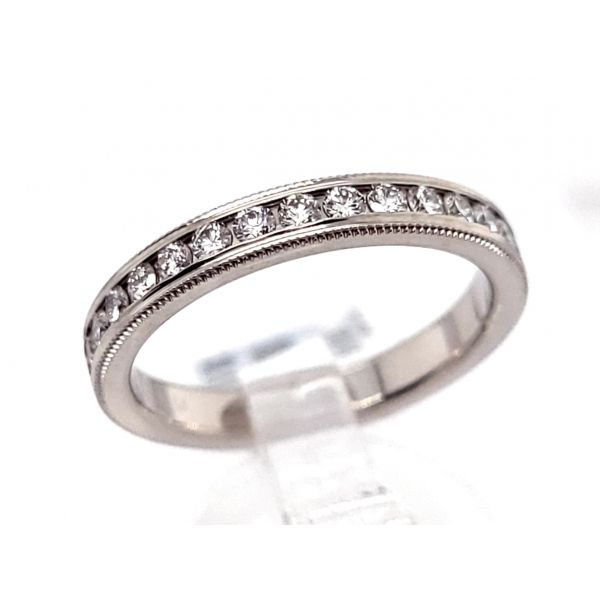 Women's Diamond Wedding Band Dolabany Jewelers Westwood, MA