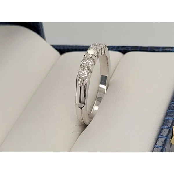 Women's Diamond Wedding Band Image 3 Dolabany Jewelers Westwood, MA