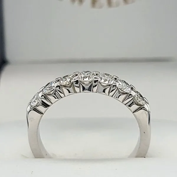 Women's Diamond Wedding Band Image 2 Dolabany Jewelers Westwood, MA