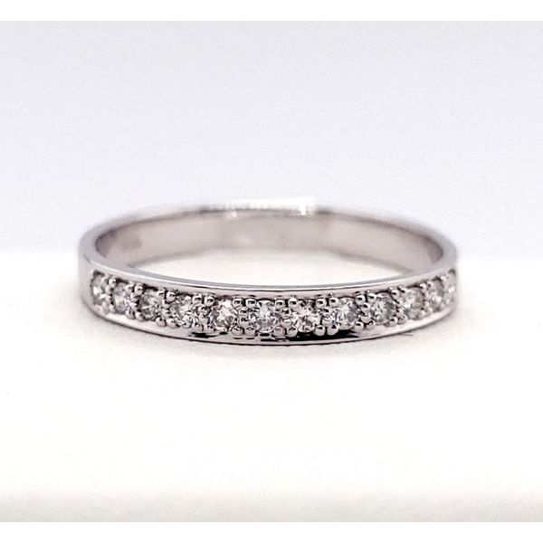 Women's Diamond Wedding Band Image 2 Dolabany Jewelers Westwood, MA