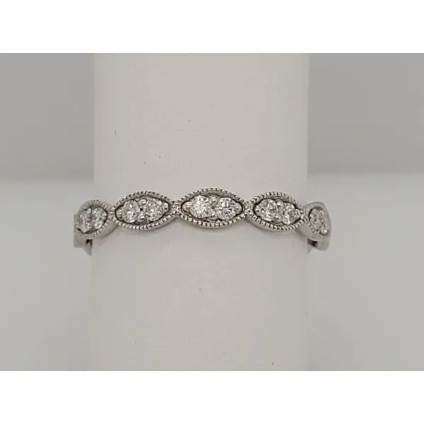 Women's Diamond Wedding Band Image 2 Dolabany Jewelers Westwood, MA