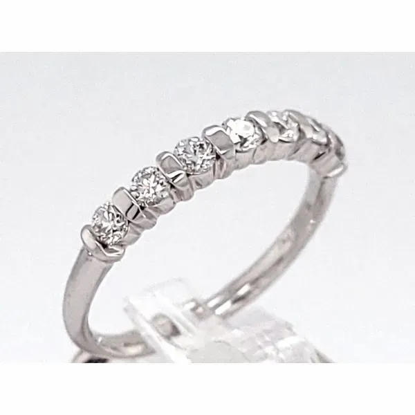 Women's Diamond Wedding Band Image 2 Dolabany Jewelers Westwood, MA