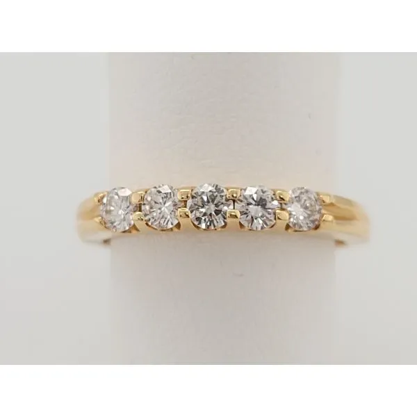 Women's Diamond Wedding Band Image 2 Dolabany Jewelers Westwood, MA