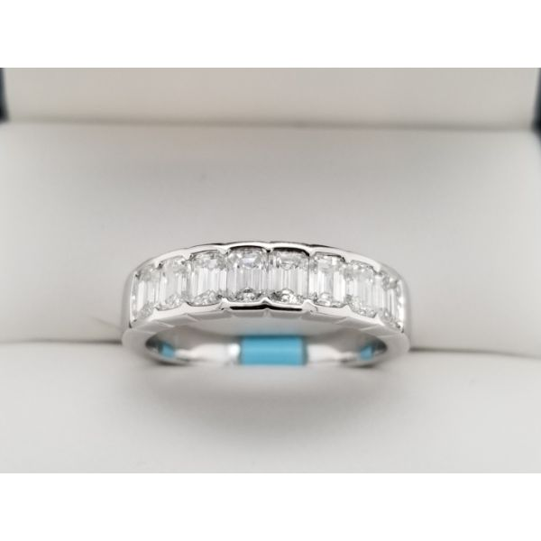 Women's Diamond Wedding Band Image 2 Dolabany Jewelers Westwood, MA