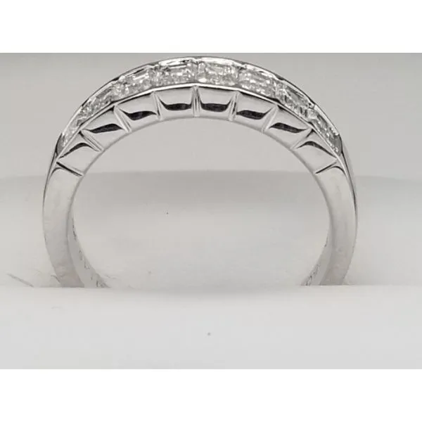 Women's Diamond Wedding Band Image 3 Dolabany Jewelers Westwood, MA