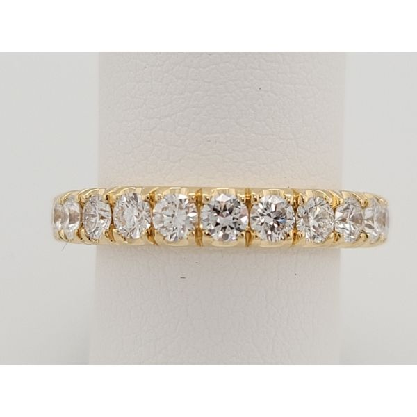 Women's Diamond Wedding Band Image 2 Dolabany Jewelers Westwood, MA