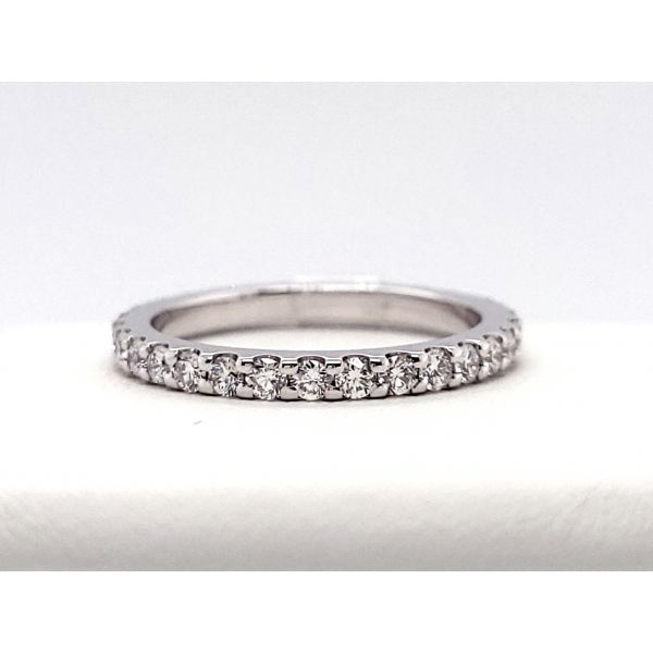 Women's Diamond Wedding Band Image 2 Dolabany Jewelers Westwood, MA