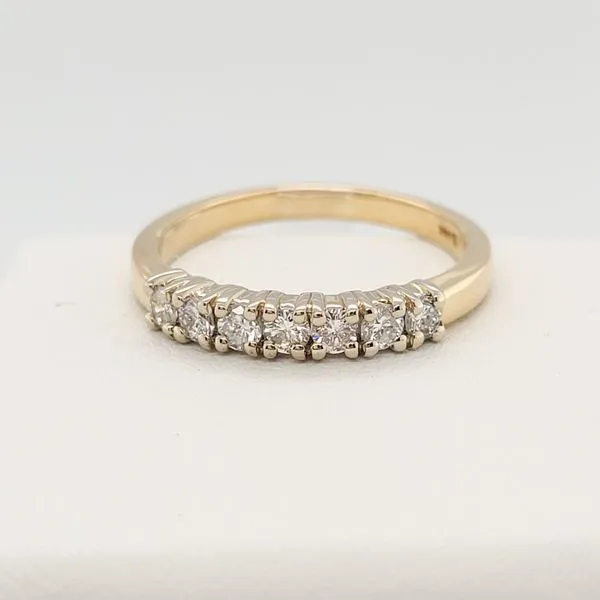 Women's Diamond Wedding Band Image 3 Dolabany Jewelers Westwood, MA