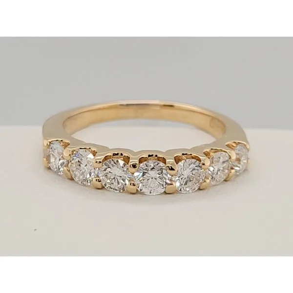 Women's Diamond Wedding Band Image 3 Dolabany Jewelers Westwood, MA