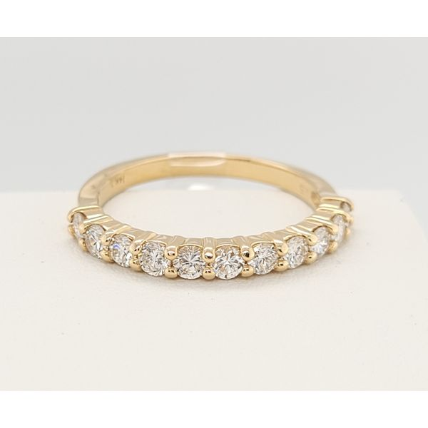 Women's Diamond Wedding Band Image 3 Dolabany Jewelers Westwood, MA