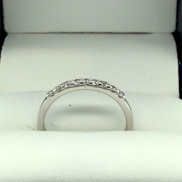 Women's Diamond Wedding Band Image 2 Dolabany Jewelers Westwood, MA