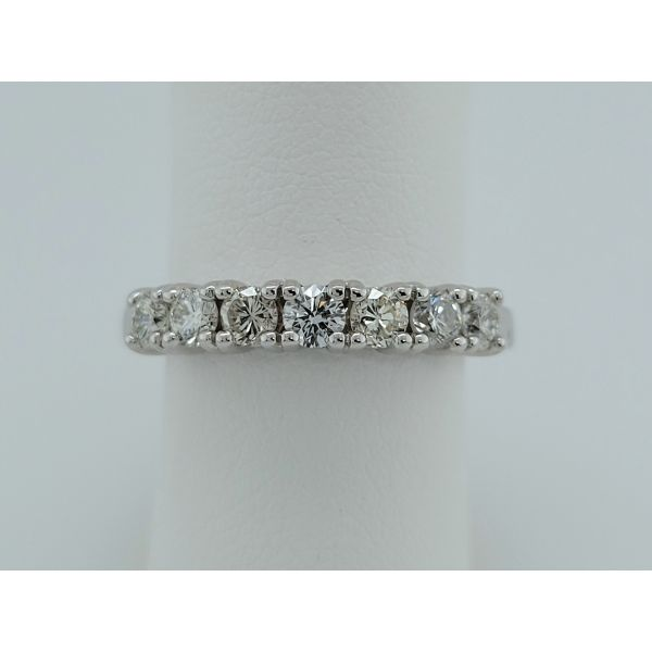 Women's Diamond Wedding Band Image 3 Dolabany Jewelers Westwood, MA