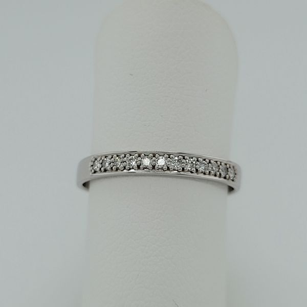 Women's Diamond Wedding Band Image 3 Dolabany Jewelers Westwood, MA