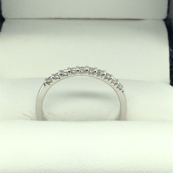 Women's Diamond Wedding Band Image 3 Dolabany Jewelers Westwood, MA