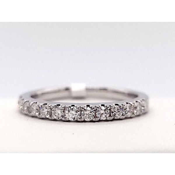 Women's Diamond Wedding Band Image 2 Dolabany Jewelers Westwood, MA