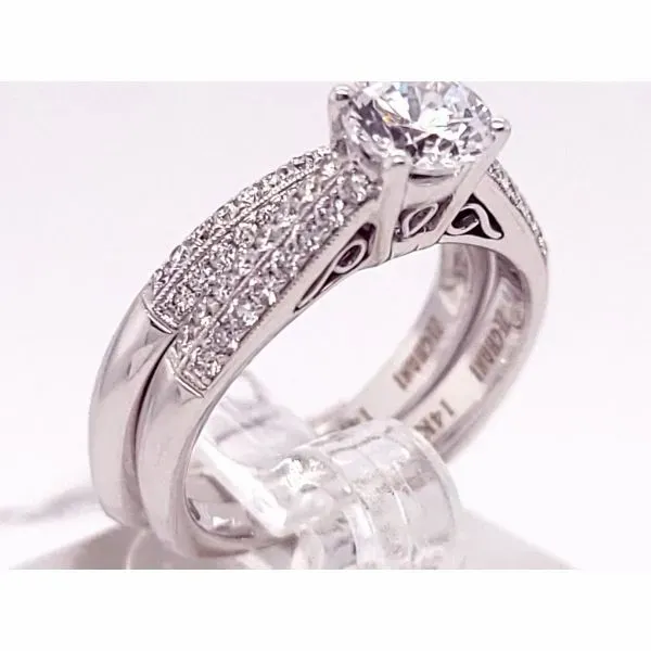 Diamond Semi-Mount Ring Dolabany Jewelers Westwood, MA