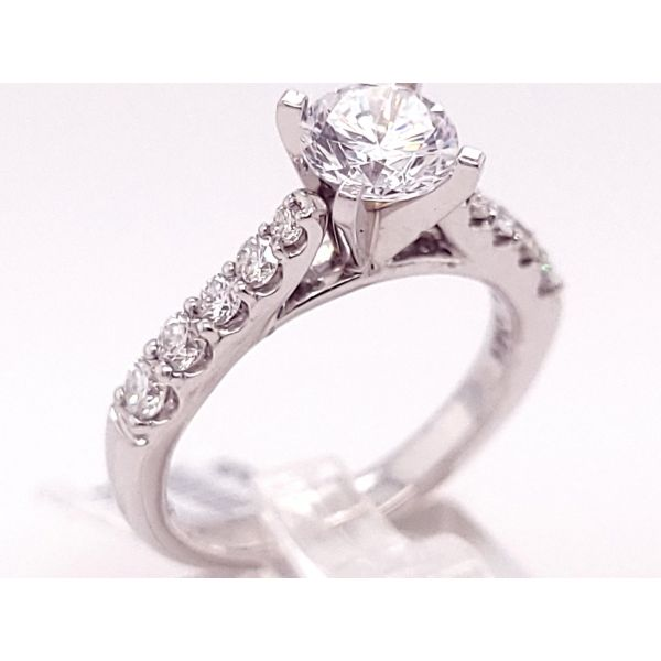 Diamond Semi-Mount Ring Dolabany Jewelers Westwood, MA