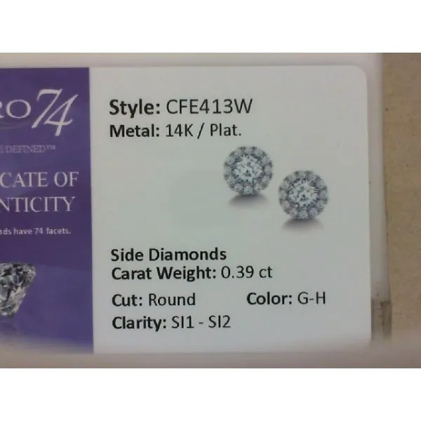 Diamond Earring Dolabany Jewelers Westwood, MA