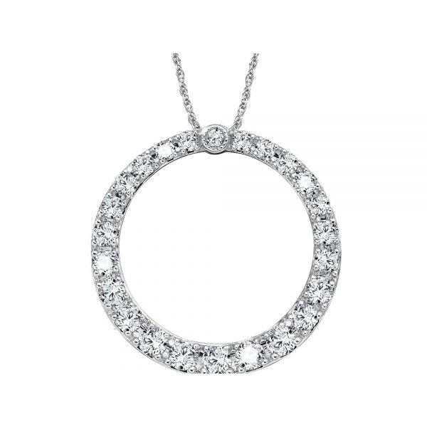 Diamond Pendant Dolabany Jewelers Westwood, MA