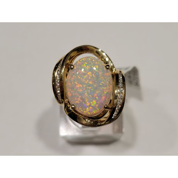 Colored Stone Fashion Ring Image 2 Dolabany Jewelers Westwood, MA