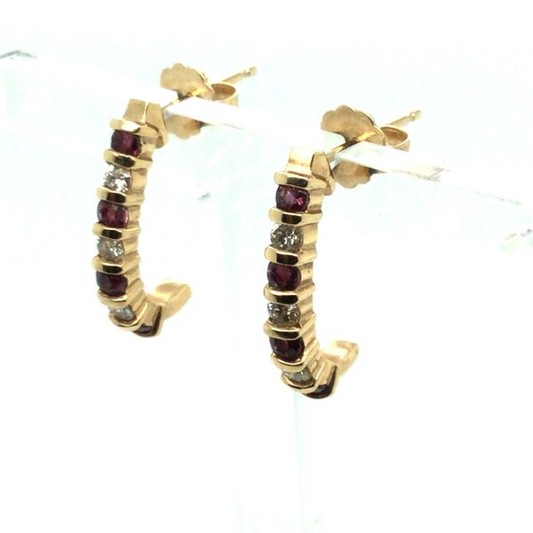 Colored Stone Earrings Image 2 Dolabany Jewelers Westwood, MA