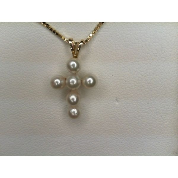 Pearl Pendant Dolabany Jewelers Westwood, MA