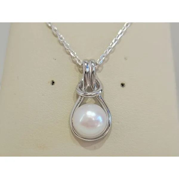 Pearl Pendant Dolabany Jewelers Westwood, MA