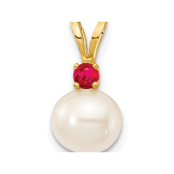 Pearl Pendant Dolabany Jewelers Westwood, MA