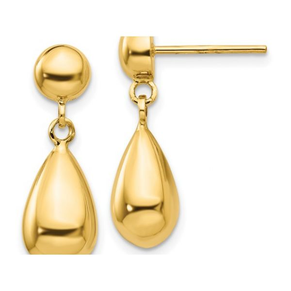 Gold Earrings Dolabany Jewelers Westwood, MA