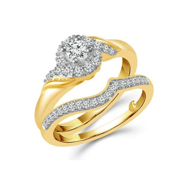 14kt Yellow Gold Diamond Engagement Ring Don's Jewelry & Design Washington, IA