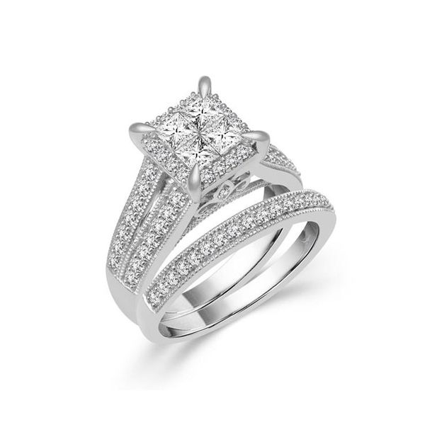 14kt White Gold Diamond Engagement Ring Don's Jewelry & Design Washington, IA