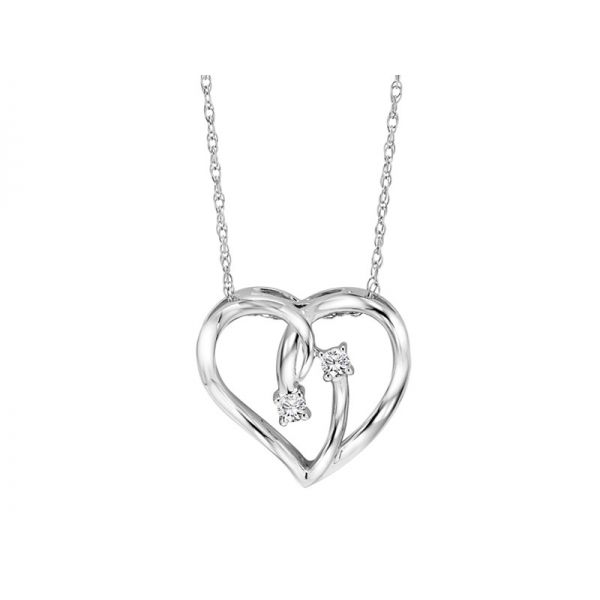 Sterling Silver Diamond Necklace Don's Jewelry & Design Washington, IA