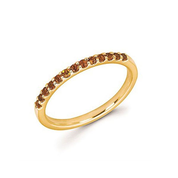 14kt Yellow Gold Citrine Stackable Ring Don's Jewelry & Design Washington, IA