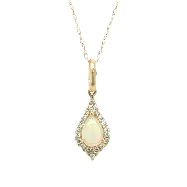 14kt Yellow Gold Opal Necklace Don's Jewelry & Design Washington, IA