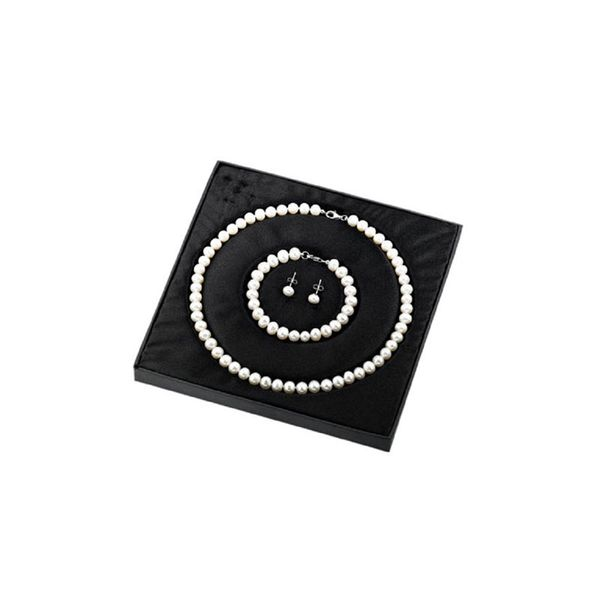 Freshwater Pearl Necklace, Bracelet, Earring Set Don's Jewelry & Design Washington, IA