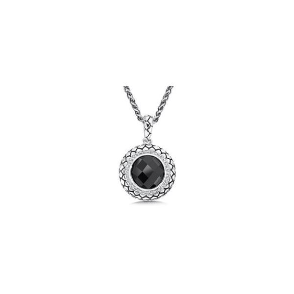 Sterling Silver Black Onyx Necklace Don's Jewelry & Design Washington, IA