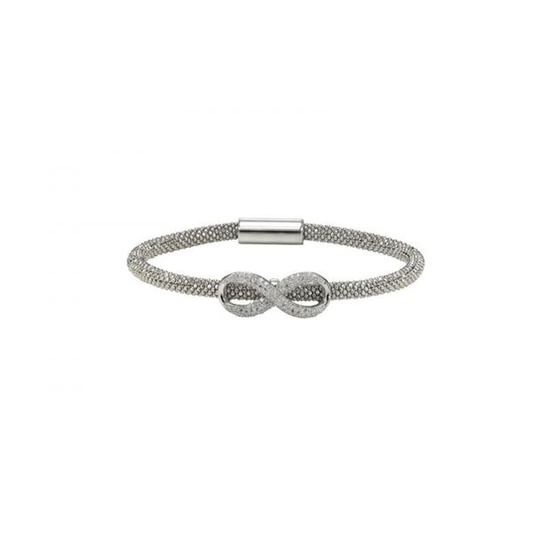 Silver Infinity Bracelet Don's Jewelry & Design Washington, IA