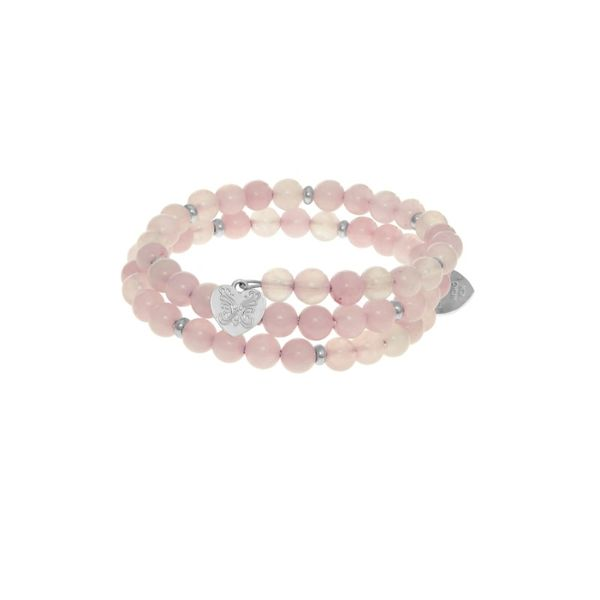 Rose Quartz Angelica Bracelet Don's Jewelry & Design Washington, IA