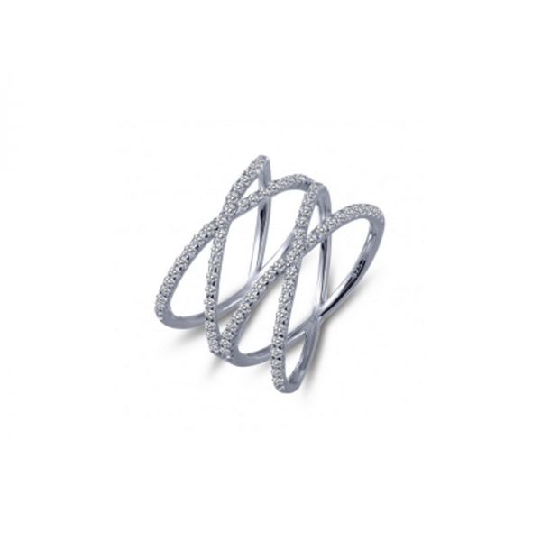 Sterling Silver Simulated Diamond Ring Don's Jewelry & Design Washington, IA