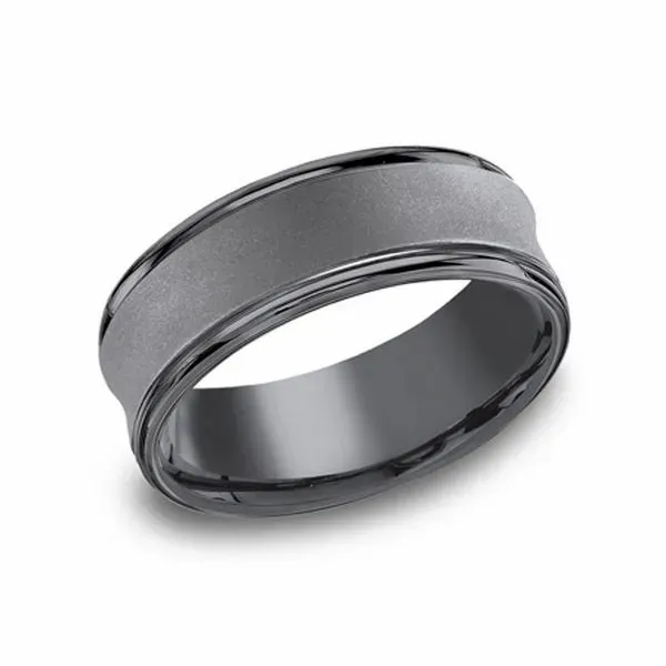 Men's 7.5mm Concave Tantalum Ring Don's Jewelry & Design Washington, IA