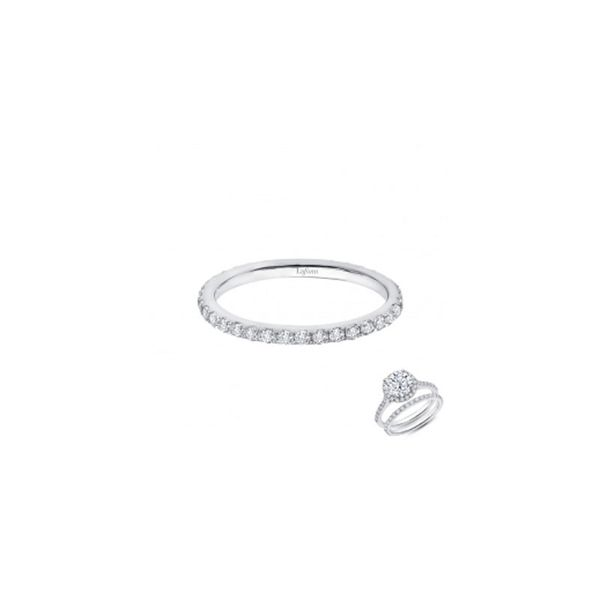 Sterling Silver Simulated Diamond Eternity Ring Don's Jewelry & Design Washington, IA